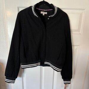 NWT. Nanette Lapore Bomber Jacket size L